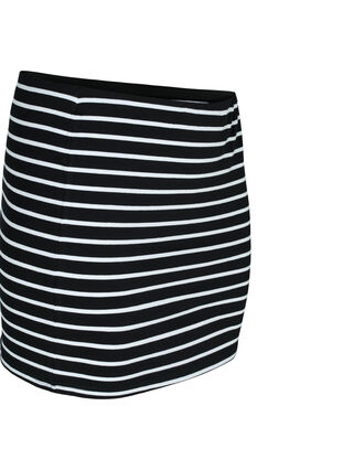 Zizzi Przedluzacz topu 2-pack, Black/Black Stripe, Packshot image number 3