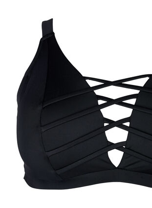 Zizzi Góra od bikini, Black, Packshot image number 2