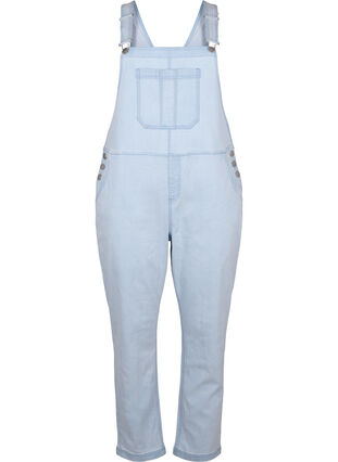 Jeansowy kombinezon w paski, L. Blue Denim Stripe, Packshot image number 0