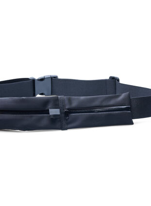 Zizzi Running belt with pockets, Black w. Reflex, Packshot image number 2