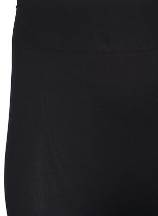 Zizzi Bezszwowe legginsy Basic, Black, Packshot image number 2