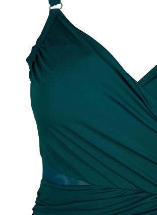 Zizzi Kopertowy kostium kapielowy, Deep Teal, Packshot image number 2