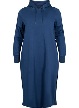 Zizzi Bluza z kapturem, Dress Blues, Packshot image number 0