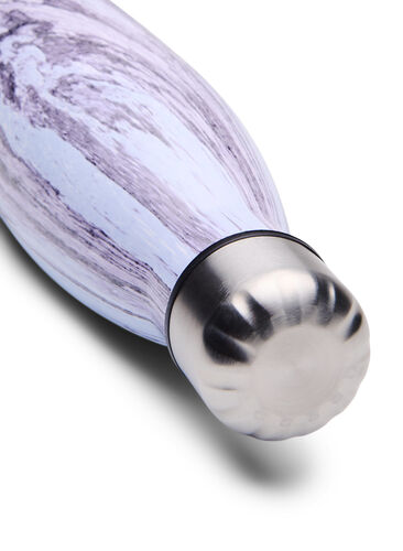 Zizzi Thermos bottle, Dark Purple Marble, Packshot image number 1