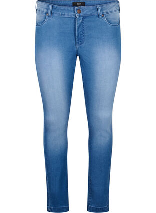 Zizzi Jeansy Viona z regularnym stanem, Light Blue, Packshot image number 0