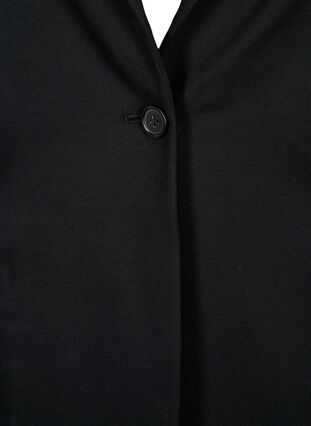 Zizzi Blezer z rekawami 3/4, Black, Packshot image number 2