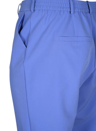 Zizzi Proste spodnie z kieszeniami, Wedgewood, Packshot image number 3