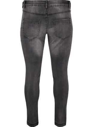 Zizzi Jeansy Viona z regularnym stanem, Dark Grey Denim, Packshot image number 1