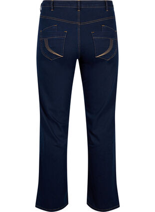 Zizzi Jeansy Gemma o tradycyjnym kroju z wysokim stanem, Blue denim, Packshot image number 1