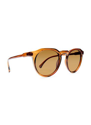 Zizzi Sunglasses, Brown, Packshot image number 1