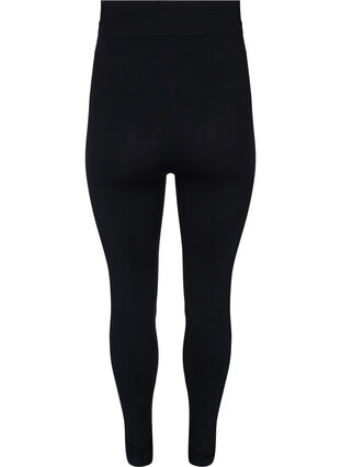 Zizzi Bezszwowe legginsy ciazowe, Black, Packshot image number 1