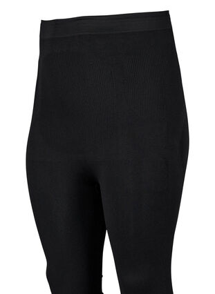 Zizzi Legginsy modelujace z wysokim stanem, Black, Packshot image number 3