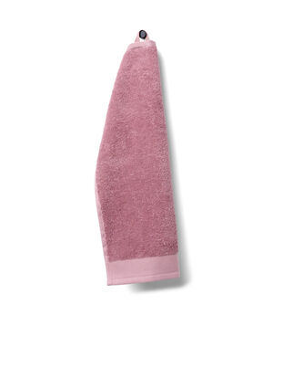 Zizzi Cotton terry towel, Deauville Mauve, Packshot image number 0