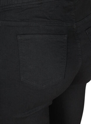 Zizzi Jeggings with pockets, Black, Packshot image number 3