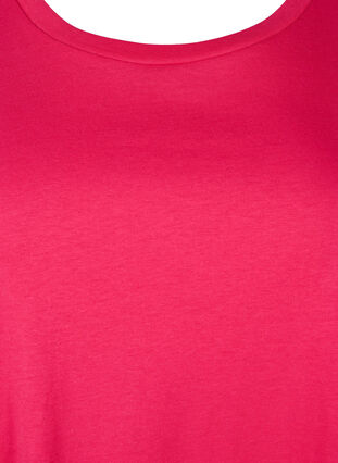 Zizzi Bawelniana sukienka T-shirtowa, Bright Rose, Packshot image number 2