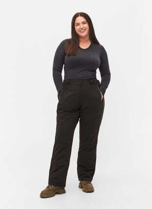 Zizzi Ski trousers, Black, Model image number 0