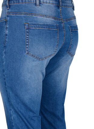 Zizzi  Dopasowane jeansy 3/4 Emily slim, Blue Denim, Packshot image number 3