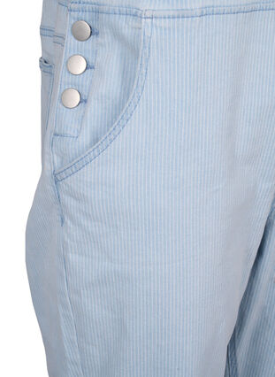 Jeansowy kombinezon w paski, L. Blue Denim Stripe, Packshot image number 3