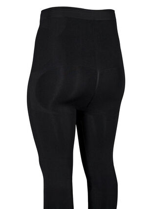 Zizzi Legginsy modelujace z wysokim stanem, Black, Packshot image number 2