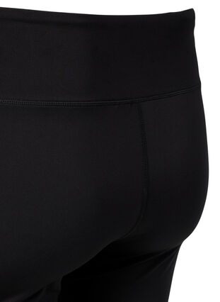 Zizzi Tight-fitting workout shorts, Black, Packshot image number 2