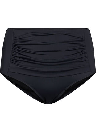 Zizzi Dól bikini z wysoka talia, Black, Packshot image number 0