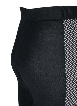 Zizzi Ski leggings in wool, Medium Grey Comb, Packshot image number 3