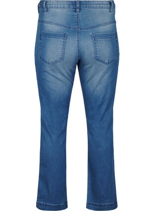 Zizzi Jeansy Emily o dopasowanym kroju z normalnym stanem, Light blue, Packshot image number 1