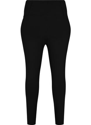 CORE, SUPER TENSION TIGHTS – Legginsy z kieszenia wewnetrzna, Black, Packshot image number 1