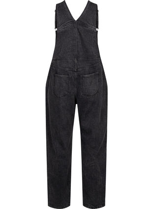 Zizzi Jeansowy kombinezon, Dark Grey Denim, Packshot image number 1