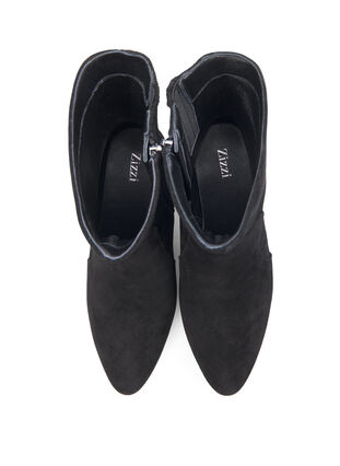 Zizzi Szerokie - Zamszowe buty na obcasie, Black, Packshot image number 2