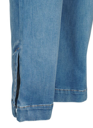 Zizzi Jeansy typu bootcut z rozcieciem, Blue Denim, Packshot image number 4