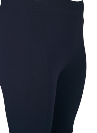 Zizzi Bawelniane legginsy z podszewka, Night Sky, Packshot image number 2