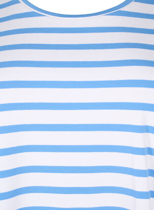 Zizzi Koszulka z bawelny organicznej w paski, Marina Stripe, Packshot image number 2
