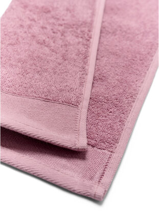 Zizzi Cotton terry towel, Deauville Mauve, Packshot image number 2