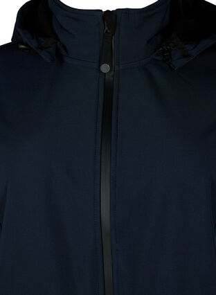 Zizzi Kurtka softshell z odpinanym kapturem, Night Sky, Packshot image number 2