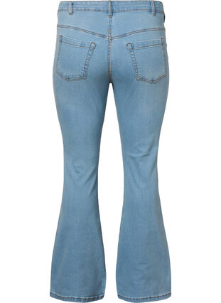 Zizzi  Jeansy typu bootcut Ellen z wysokim stanem, Ex Lgt Blue, Packshot image number 1