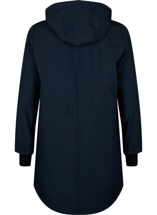 Zizzi Kurtka softshell z odpinanym kapturem, Night Sky, Packshot image number 1