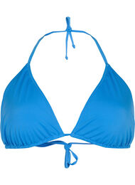 Trójkatna góra od bikini w jednolitym kolorze, Nebulas Blue, Packshot