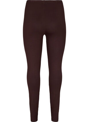 Zizzi Legginsy z wiskozy w stylu basic, Coffee Bean, Packshot image number 1