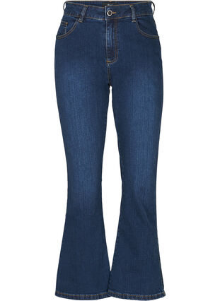 Zizzi  Jeansy typu bootcut Ellen z wysokim stanem, Dark Blue, Packshot image number 0