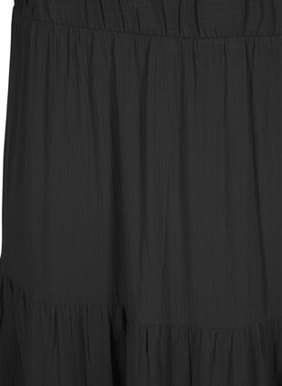 Dluga spódnica z gumka w pasie, Black, Packshot image number 2