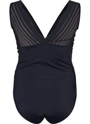 Zizzi Body z siateczka, Black, Packshot image number 1