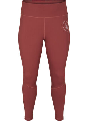 Zizzi Gladkie legginsy treningowe, Sable, Packshot image number 0