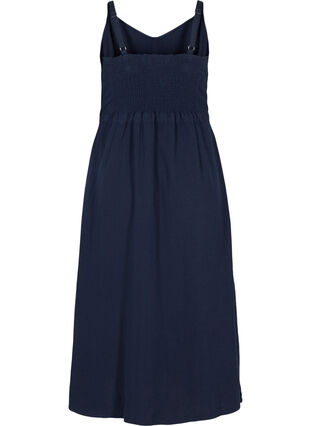 Zizzi Maxi dress with smock, Night Sky, Packshot image number 1