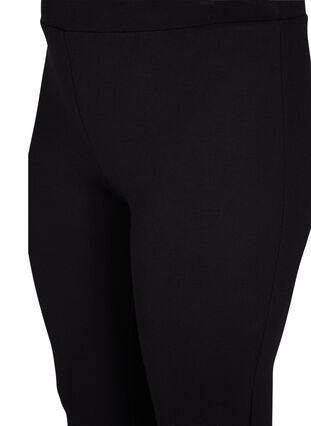 Zizzi Legginsy z suwakami, Black, Packshot image number 2