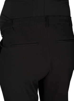 Zizzi Maternity Maddison pants, Black, Packshot image number 3