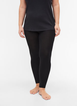 Zizzi Legginsy 200 den, Black, Model image number 2