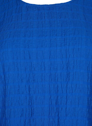 Zizzi Marszczona bluzka z lyocellu (TENCEL™), Strong Blue, Packshot image number 2