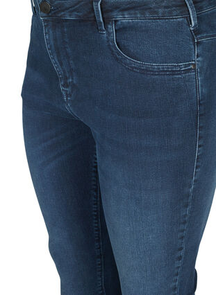 Zizzi Bardzo obcisle jeansy Amy z wysokim stanem, Dark blue, Packshot image number 2