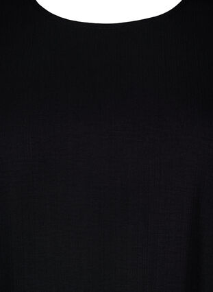 Zizzi Krótka sukienka z ozdobna kokardka z tylu, Black, Packshot image number 2
